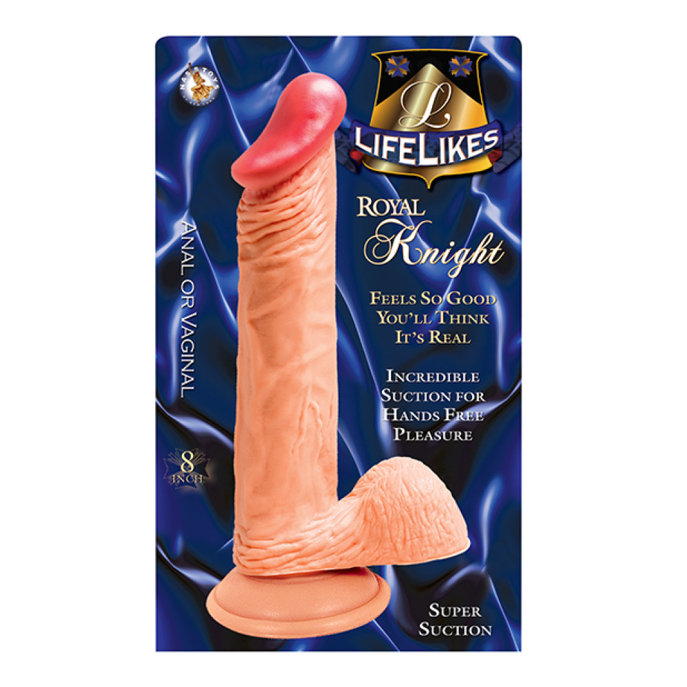 Lifelikes Royal Baron 8" Dong  w/Suction Cup