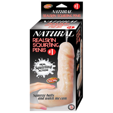Natural Realskin Squirting Penis #1