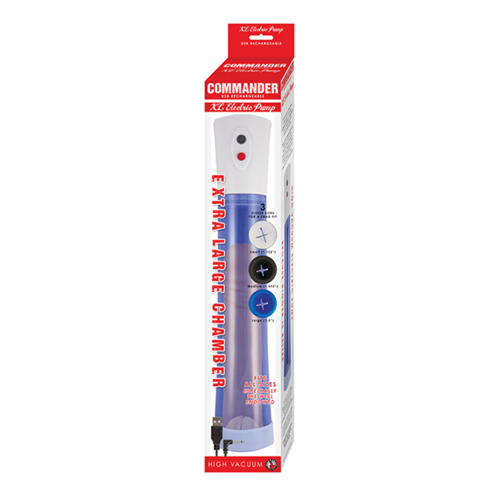 Commander XL Electric Pump - Blue