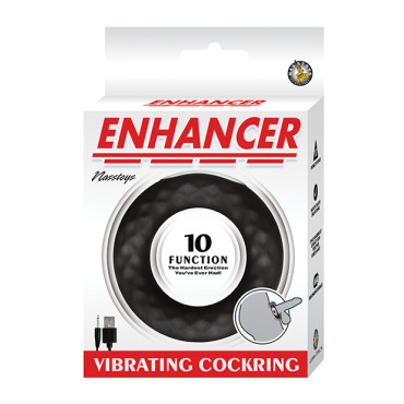 Enhancer Vibrating Cockring - Black
