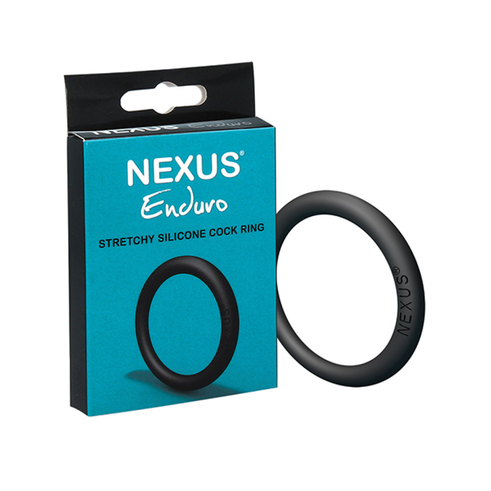Nexus Enduro Silicone Cock Ring - Black