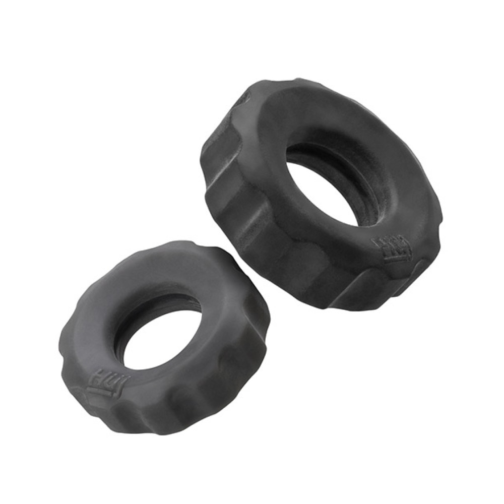 Hunky Junk Cog Ring 2 Size Double Pack - Tar & Stone Pack of 2