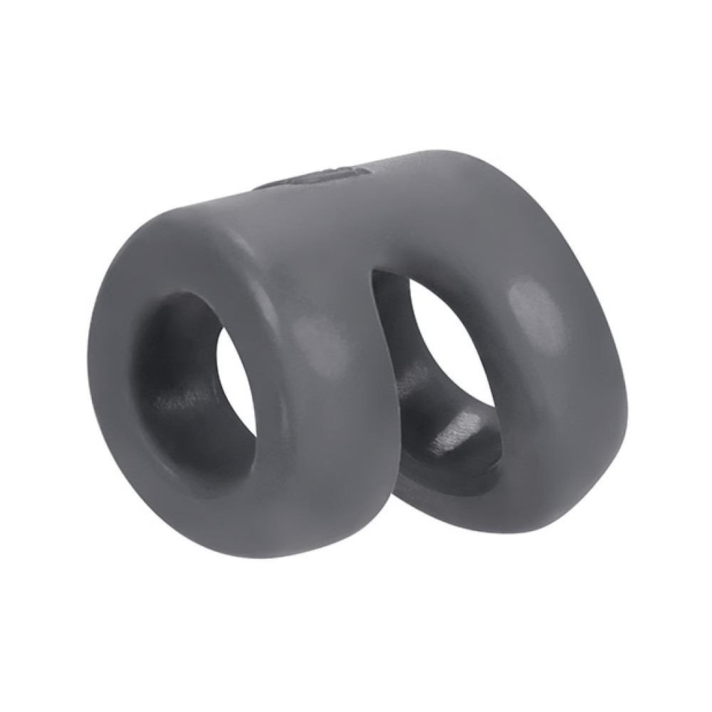 Hunky Junk Connect Cock Ring w/Balltugger - Stone