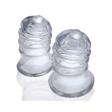 Hunky Junk Elong Nipsuckers - Clear