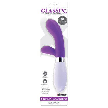 Classix Silicone G-Spot Rabbit - Purple