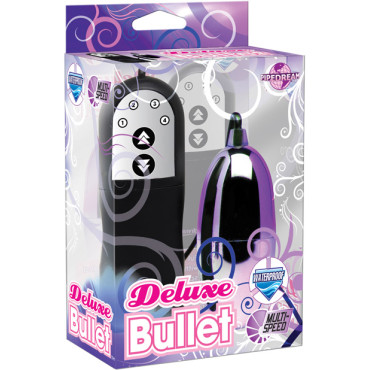 Deluxe Bullet Waterproof Vibe - Mutli-speed Purple