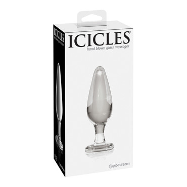 Icicles No. 26 Hand Blown Glass - Clear