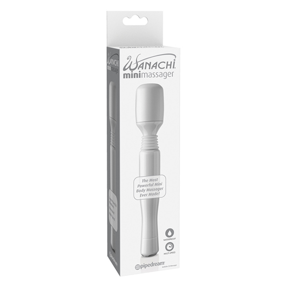 Mini Wanachi Massager Waterproof - White