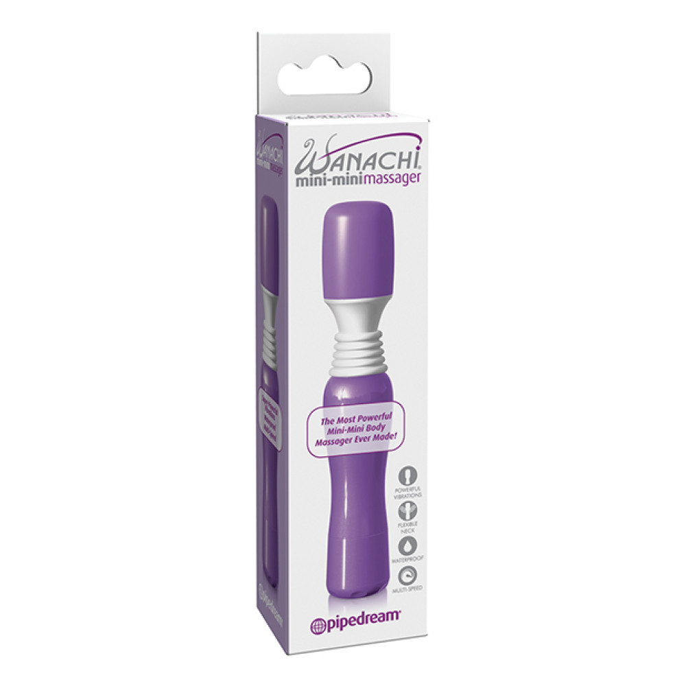 Mini-Mini Wanachi Massager Waterproof - Purple