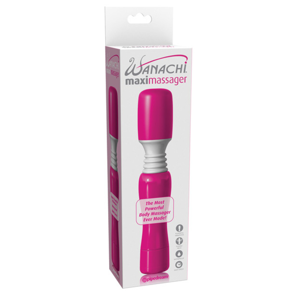 Maxi Wanachi Massager Waterproof - Pink