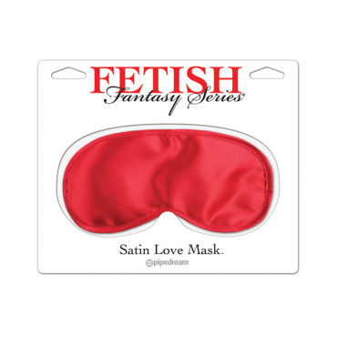 Fetish Fantasy Series Satin Love Mask - Red