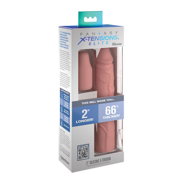 Fantasy X-tensions Elite 8" Sleeve w/2" Plug - Light