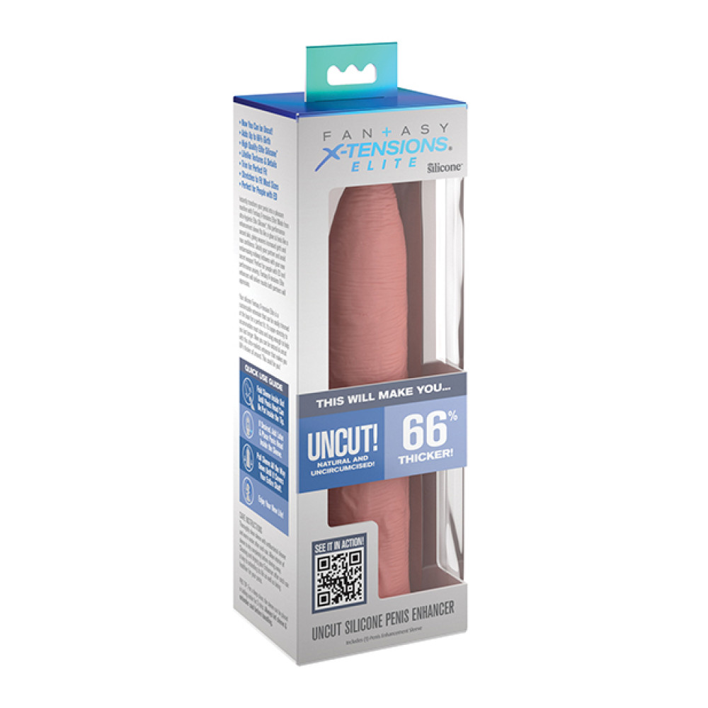 Fantasy X-tensions Elite Uncut 7" Extension Sleeve - Light