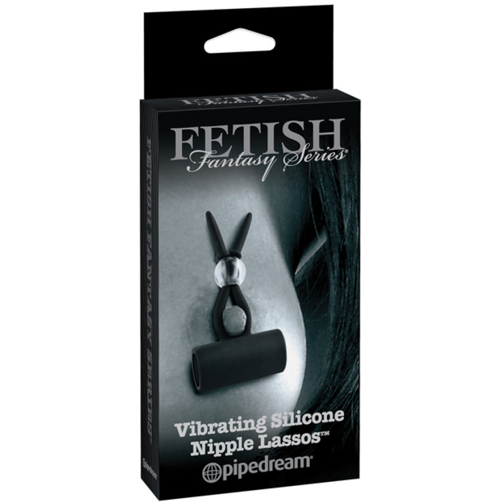 Fetish Limited Edition Fantasy Vibrating Silicone Nipple Lassos