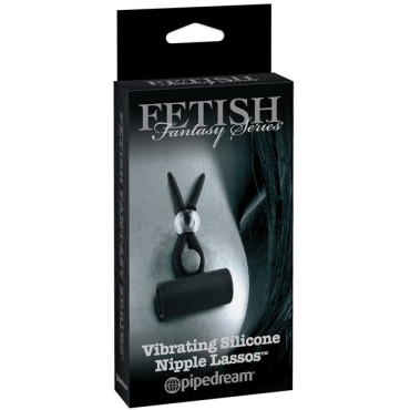 Fetish Limited Edition Fantasy Vibrating Silicone Nipple Lassos