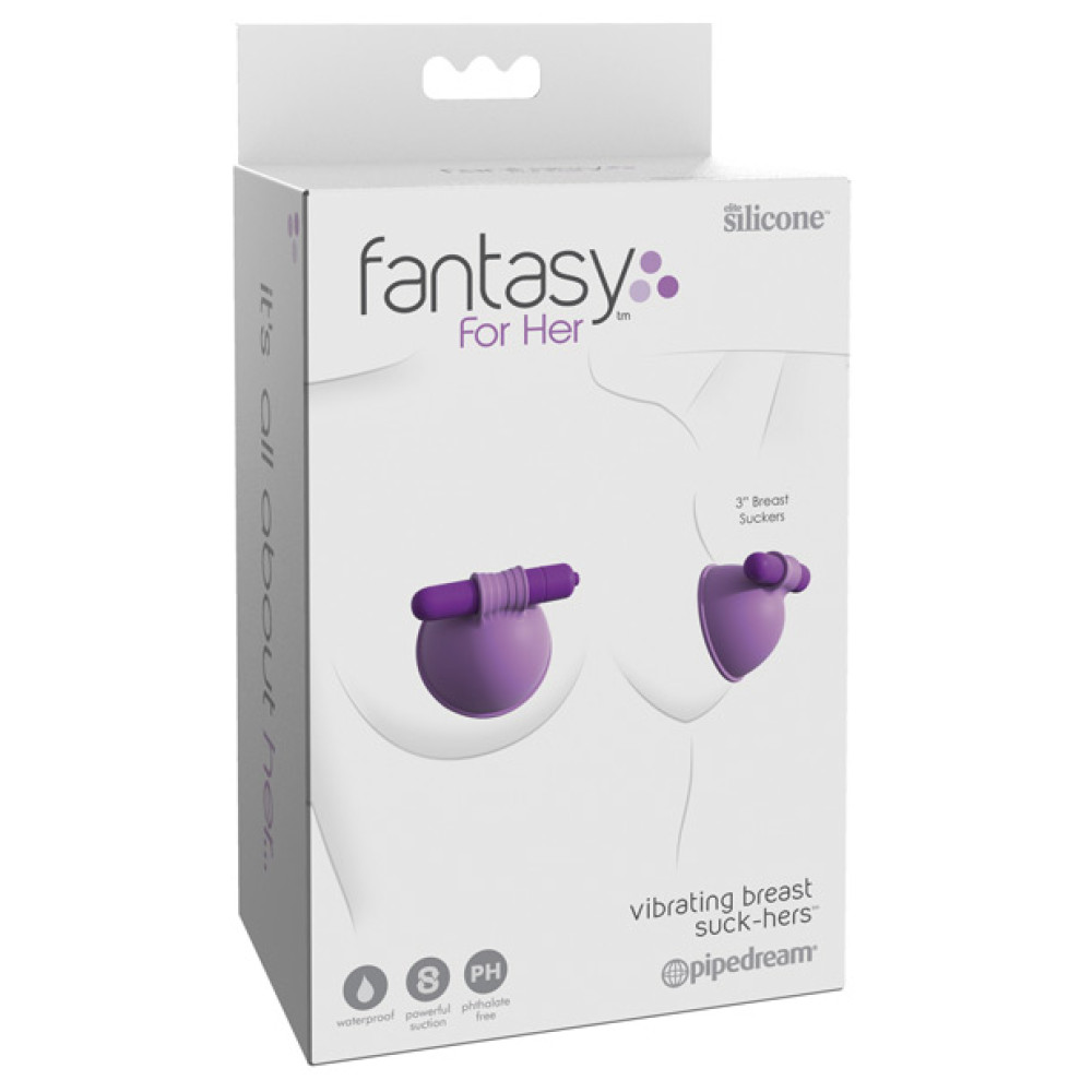 Fantasy For Her Vibrating Breast Suck-Hers