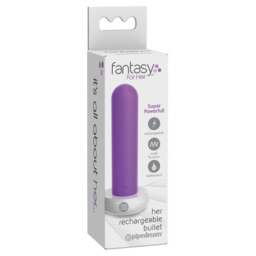 Fantasy for Her Rechargable Bullet - Purple