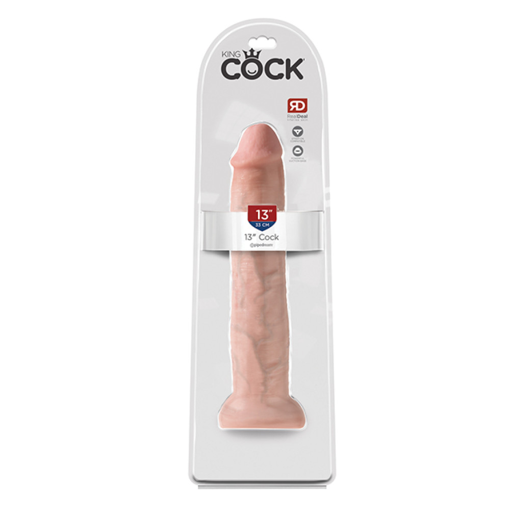 King Cock 13" Cock - Flesh
