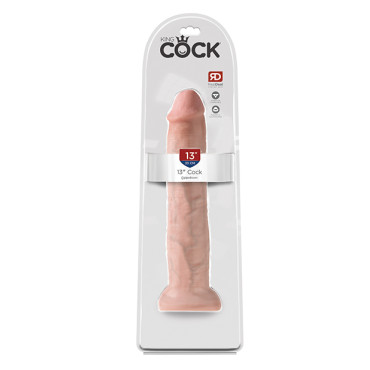 King Cock 13" Cock - Flesh