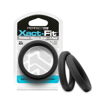 Perfect Fit Xact Fit #21 - Black Pack of 2