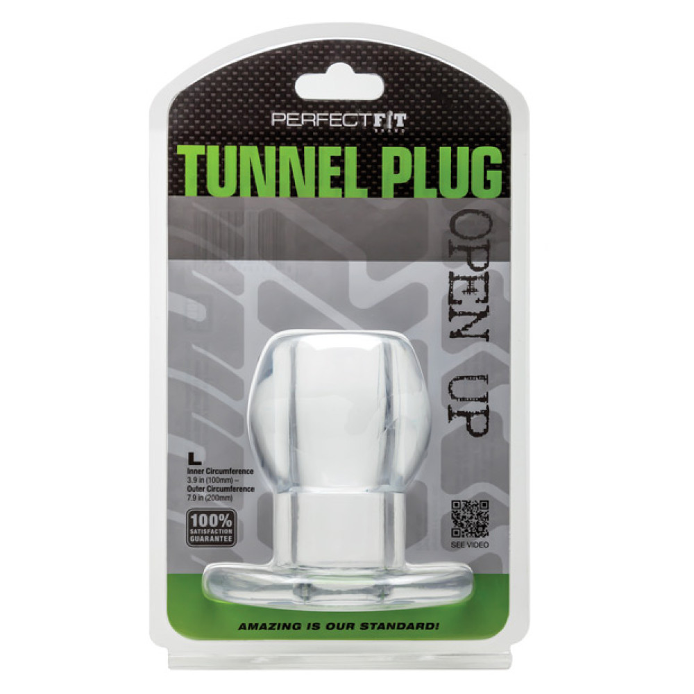 Perfect Fit Tunnel Plug Large - Clear
