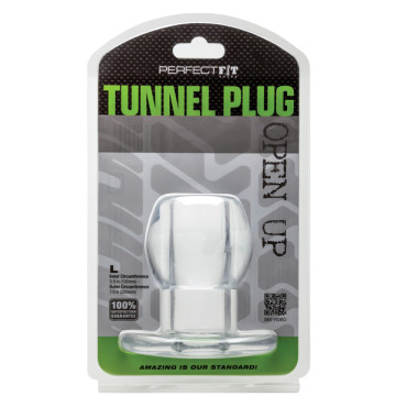 Perfect Fit Tunnel Plug Large - Clear