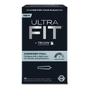 Trojan Ultrafit Comfort Feel Condom - Pack of 10