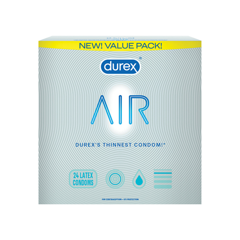 Durex Air Condom - Pack of 24