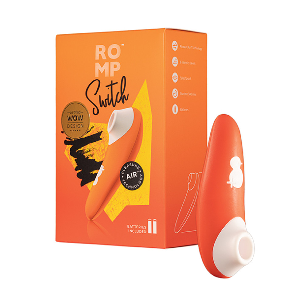 ROMP Switch Clitoral Vibrator - Orange