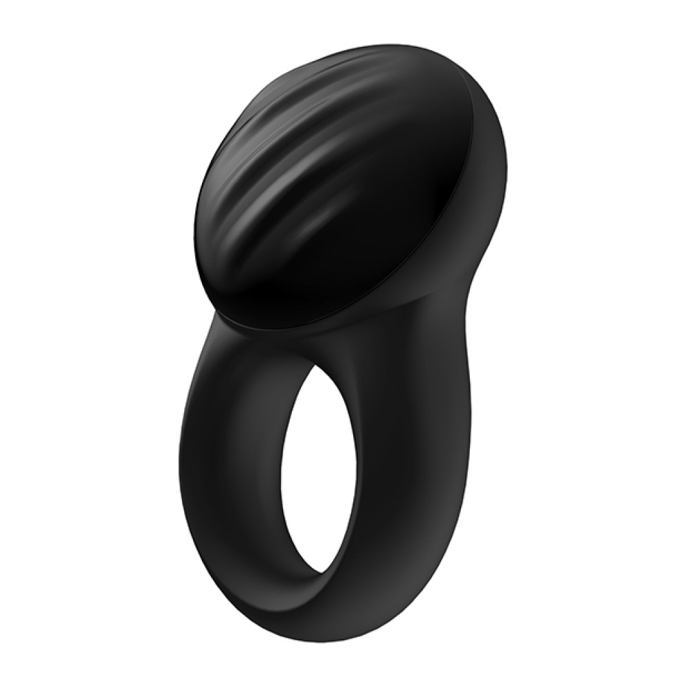 Satisfyer Signet Ring w/Bluetooth App - Blue