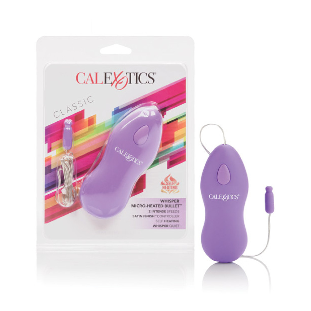 Whisper Micro Heated Bullet - Purple