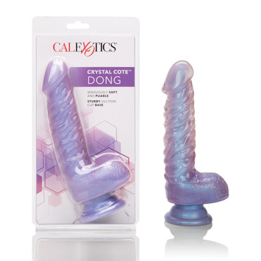 Crystal Cote 7" Dong - Purple