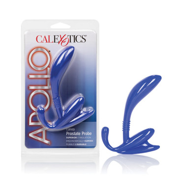 Apollo Curved Prostate Probe - Blue