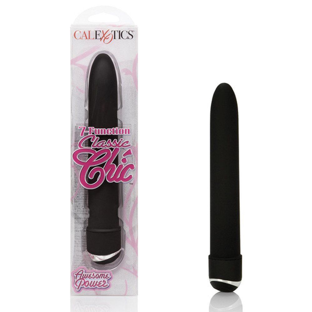 Classic Chic 6" - 7 Function Black