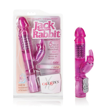 Jack Rabbit w/Floating Beads Waterproof - Pink