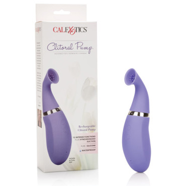 Clitoral Pump Rechargeable - Purple