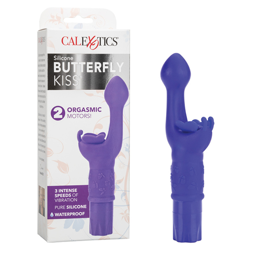 Silicone Butterfly Kiss - Purple