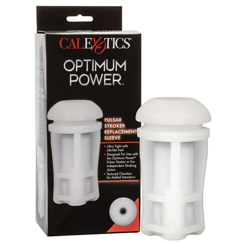 Optimum Power Pulsar Stroker Replacement Sleeve - White