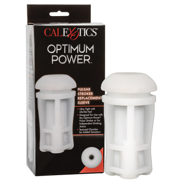 Optimum Power Pulsar Stroker Replacement Sleeve - White
