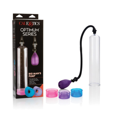 Big Man's Pump 12" w/3 Sized Sleeves - Clear