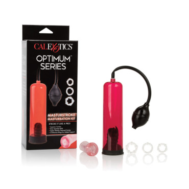 Optimum Series Nick Manning's Masturstroke Masturbation Kit - Red