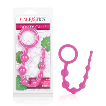 Booty Call X-10 Beads - Pink