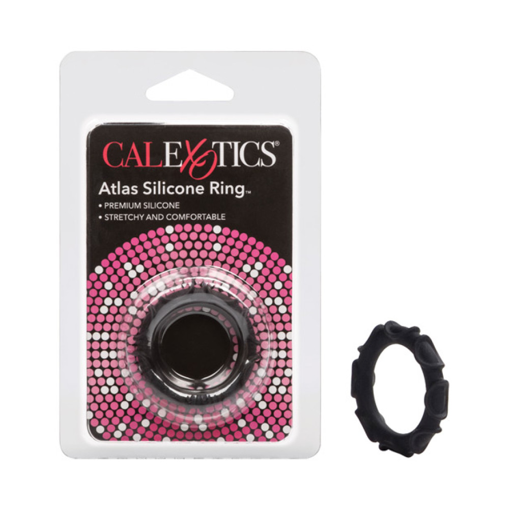 Adonis Atlas Silicone Ring - Black