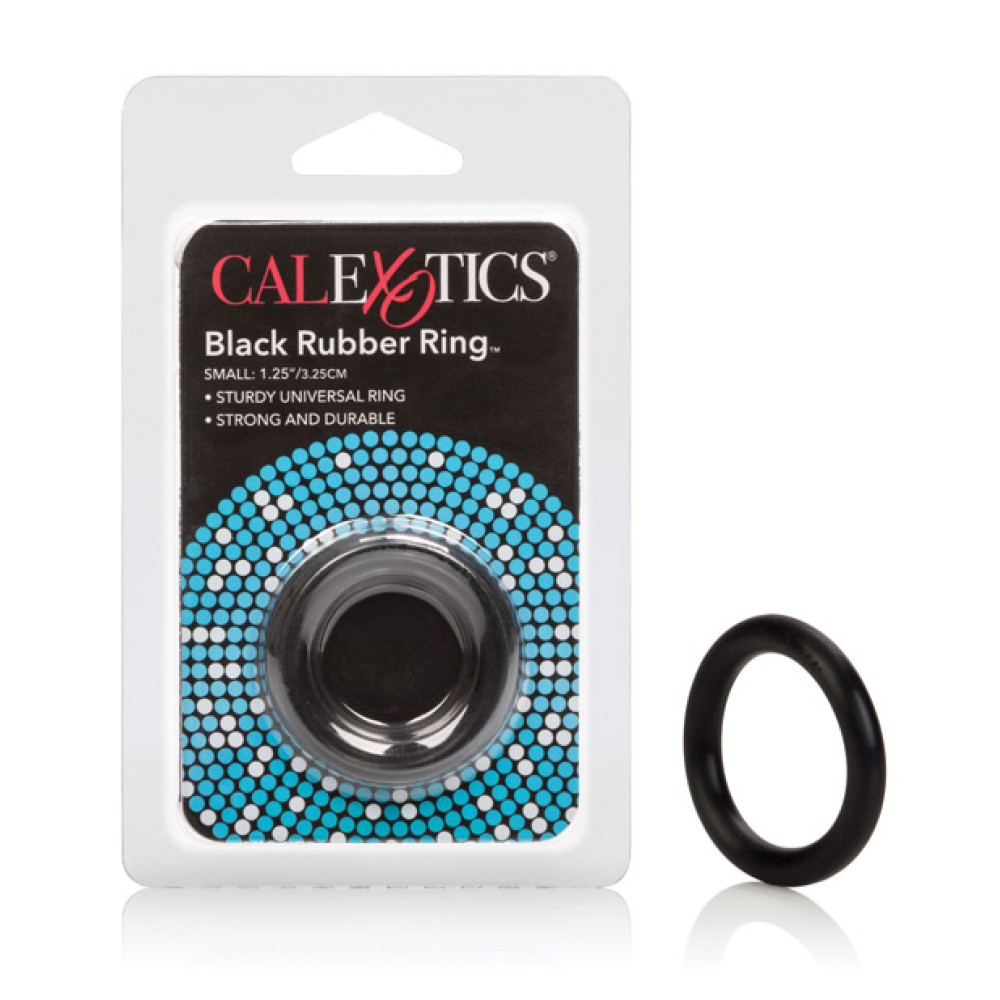 Black Rubber Ring - Small