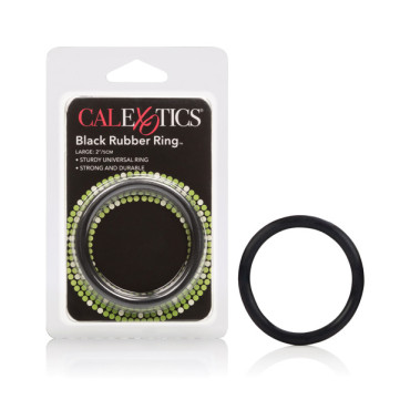 Black Rubber Ring - Large