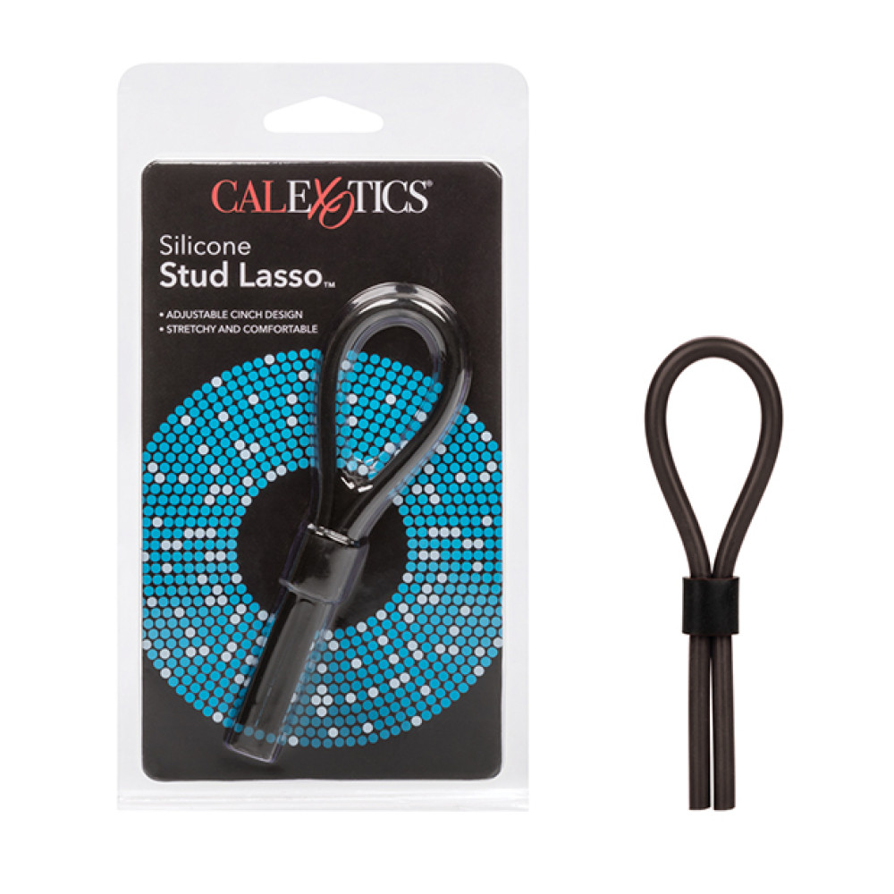 Silicone Stud Lasso - Black
