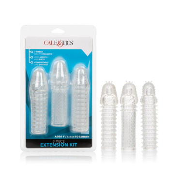 Extension 3 Piece Kit - Clear