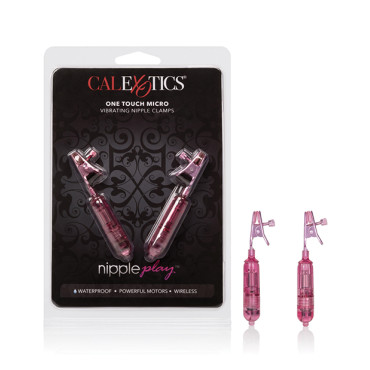 One Touch Micro Vibro Clamps - Pink