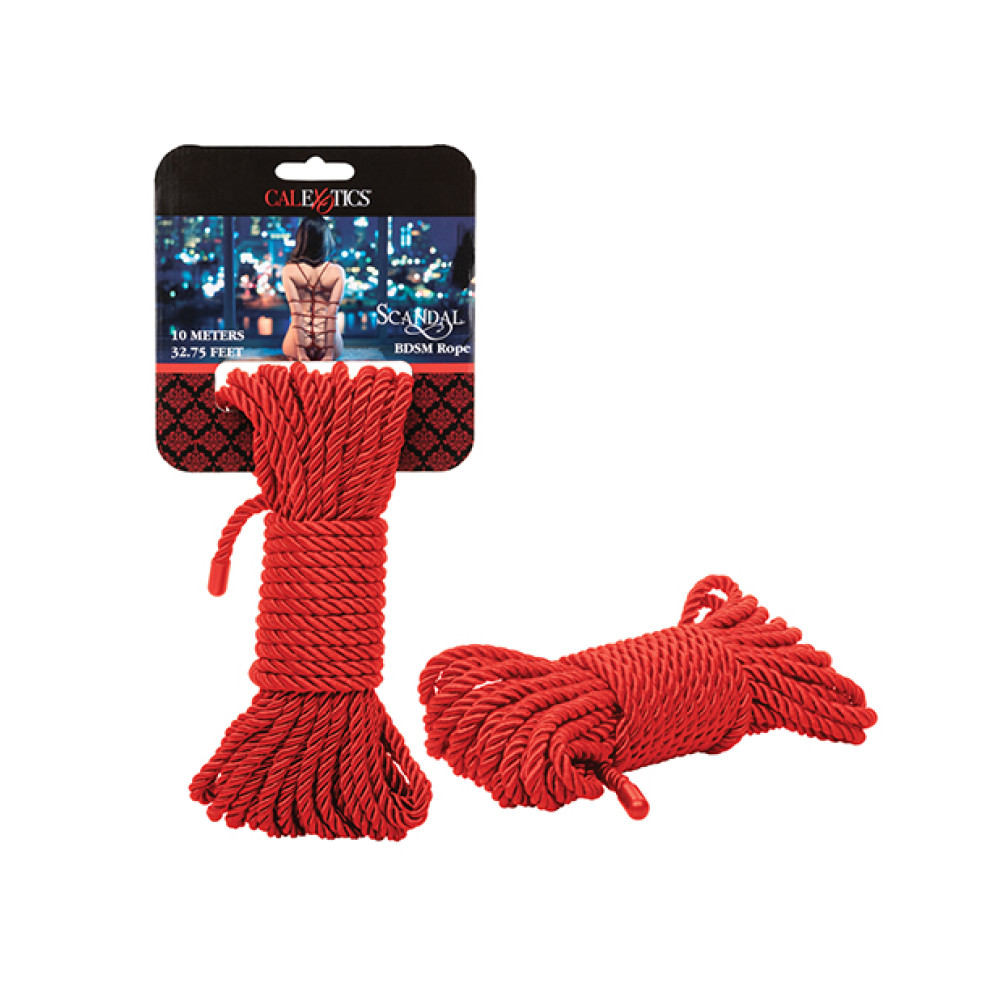 Scandal BDSM Rope - 10m Red
