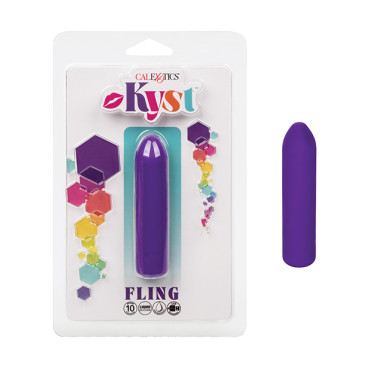 Kyst Fling Petite Massager - Purple
